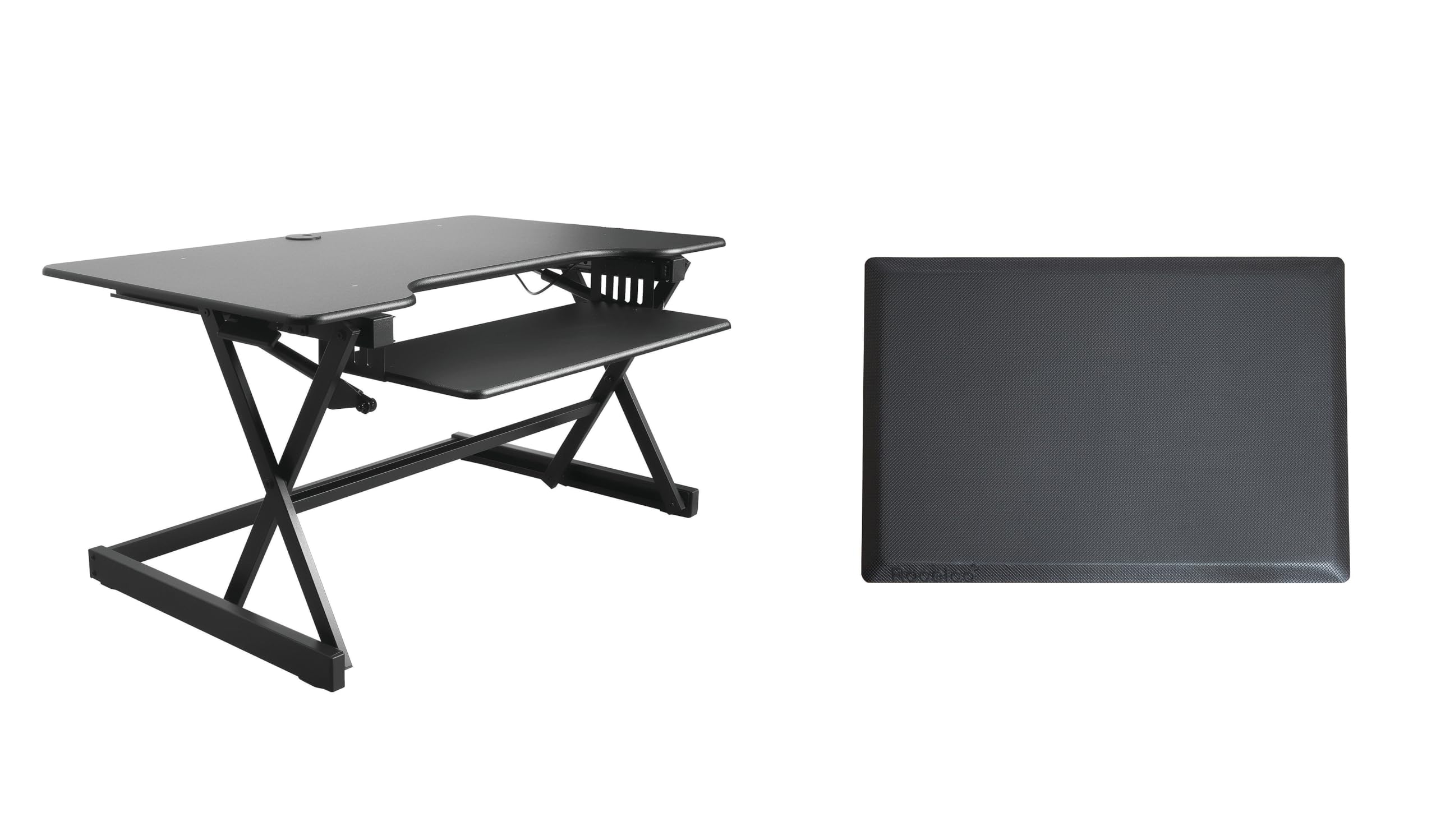 Rocelco 32" Height Adjustable Standing Desk Converter
