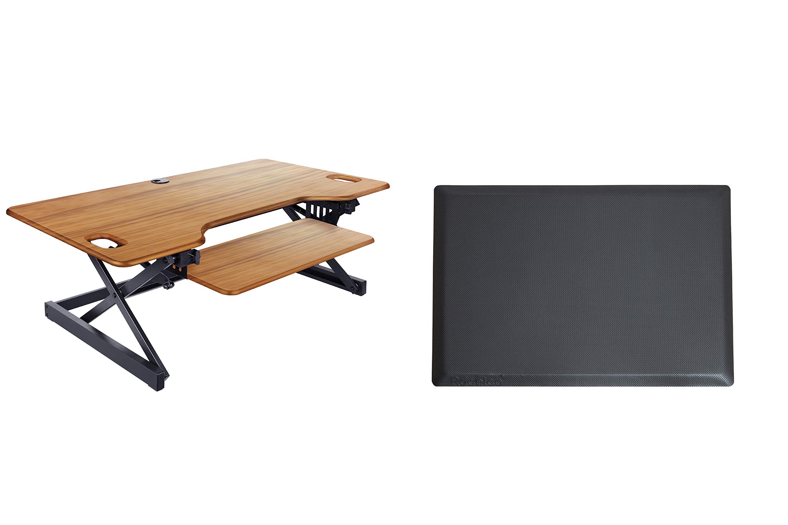 Rocelco 32" Height Adjustable Standing Desk Converter