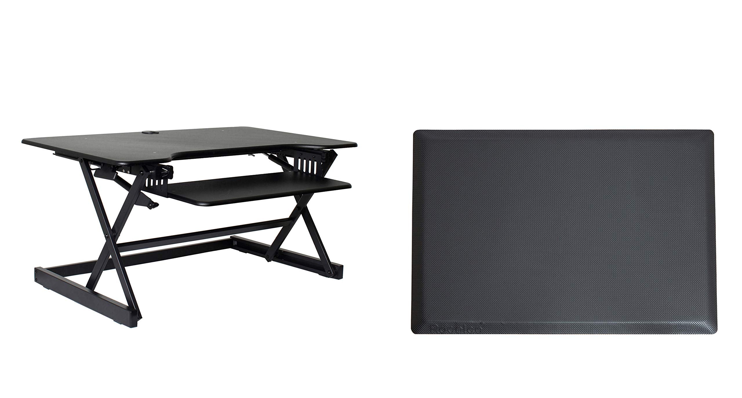 Rocelco 32" Height Adjustable Standing Desk Converter