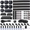 NOROCME 192-Piece Cable Management Kit with Wire Sleeves