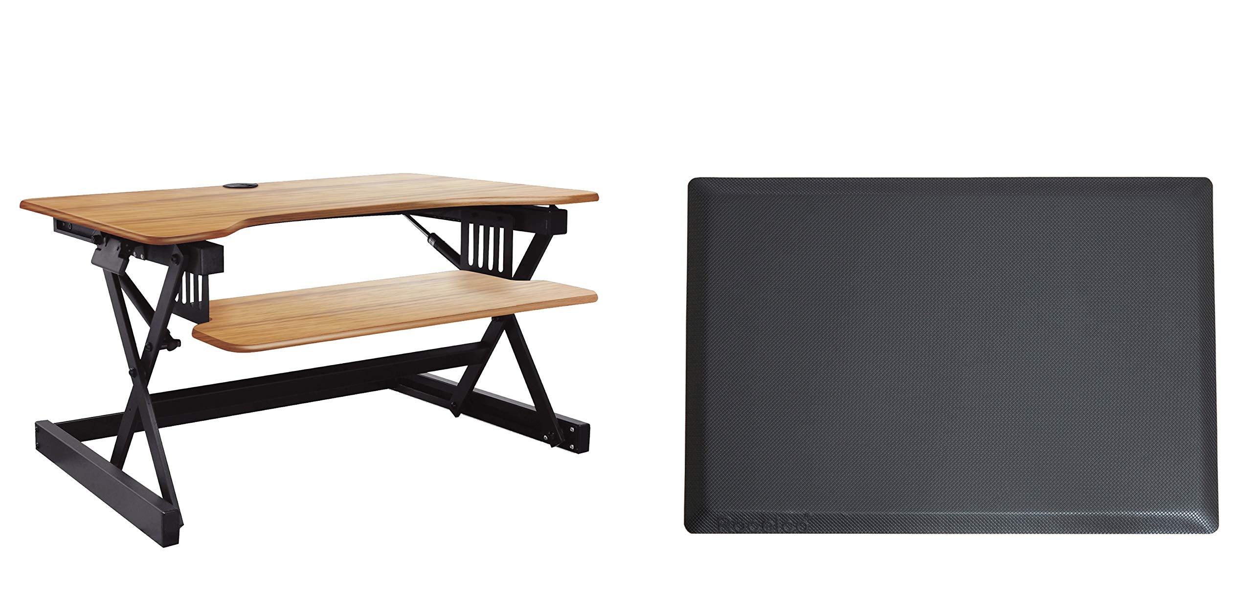 Rocelco 32" Height Adjustable Standing Desk Converter