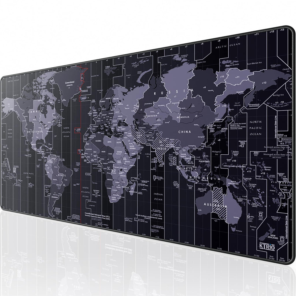 KTRIO Large Gaming Mouse Pad with Stitched Edges