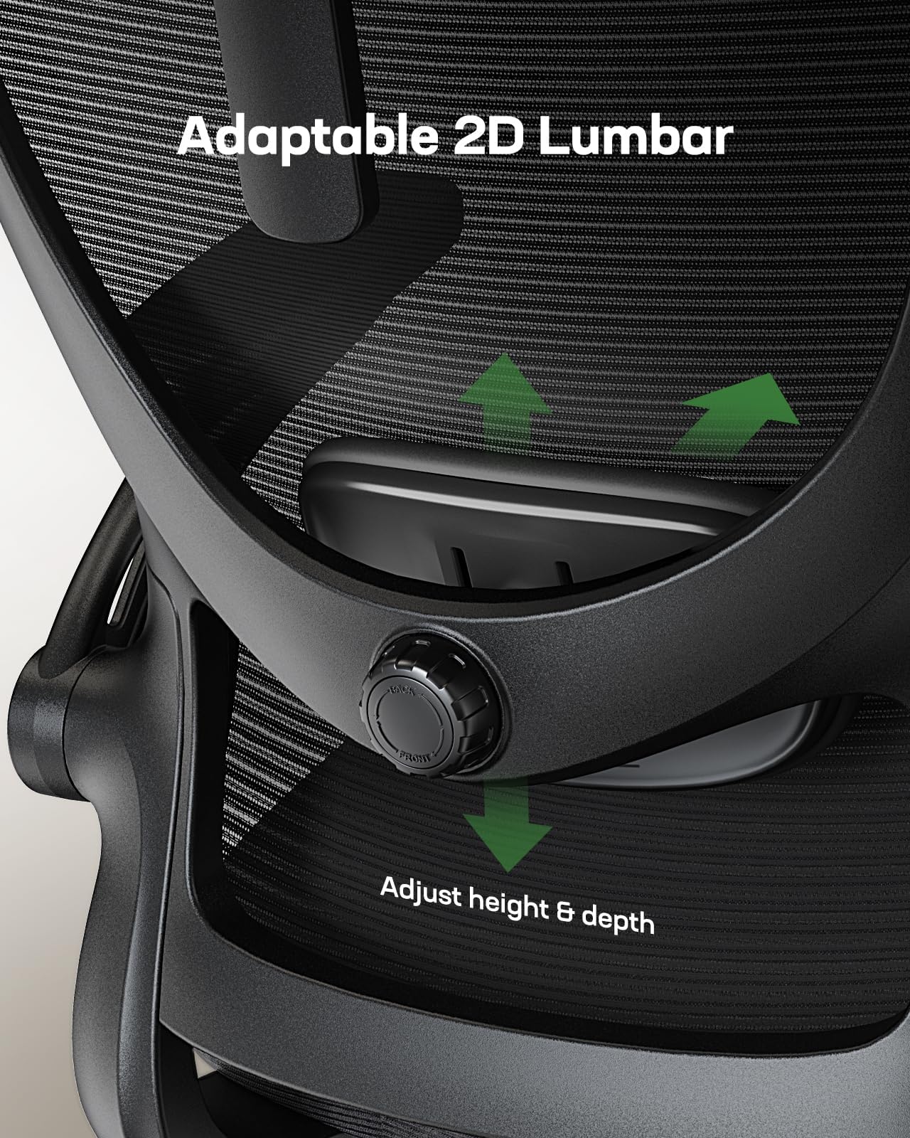 Marsail Ergonomic Office Chair with 3D Armrests