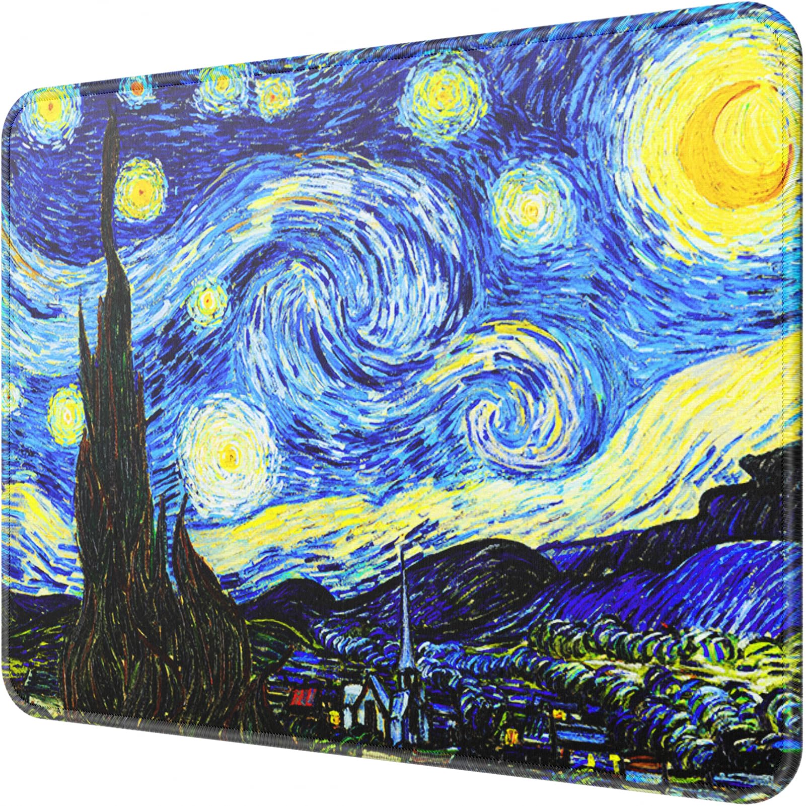 MROCO Waterproof Mouse Pad with Anti-Fray Stitching