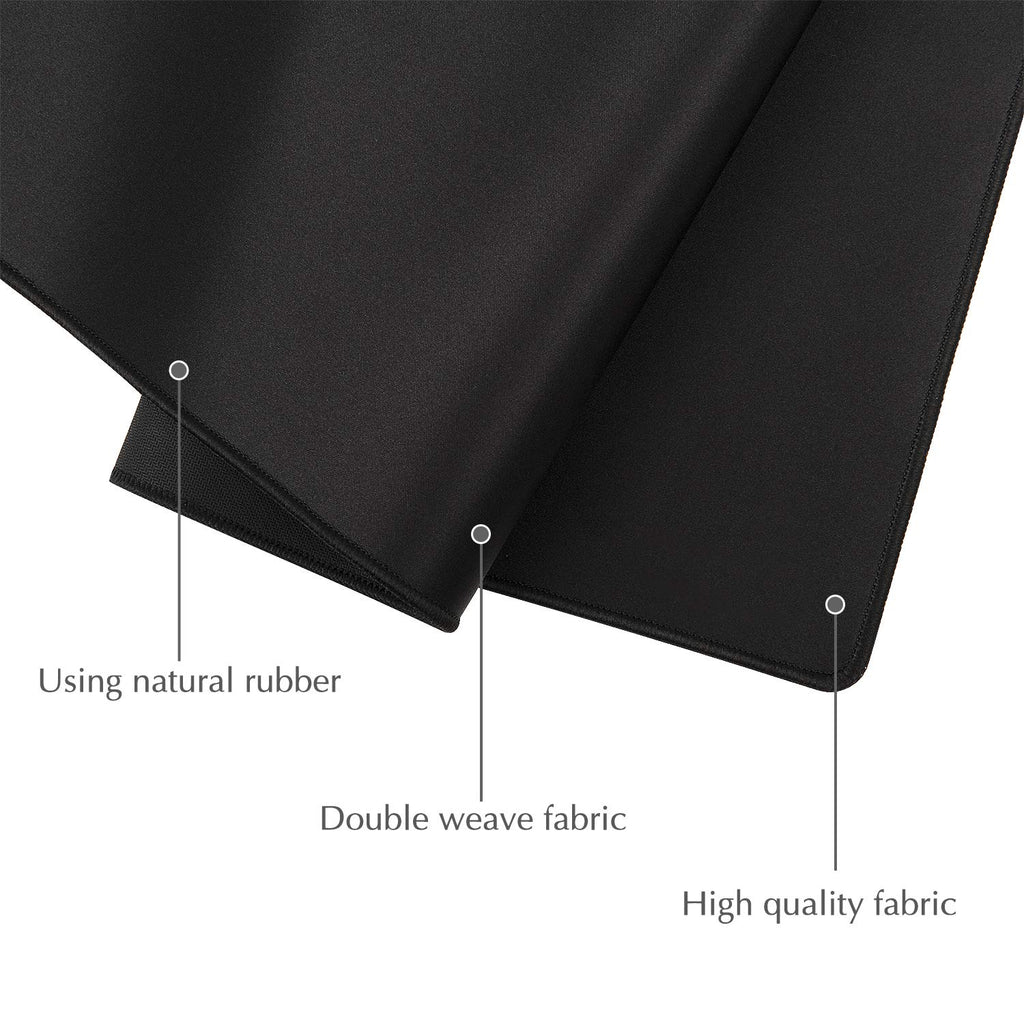 JIALONG XXL Gaming Mouse Pad with Stitched Edges