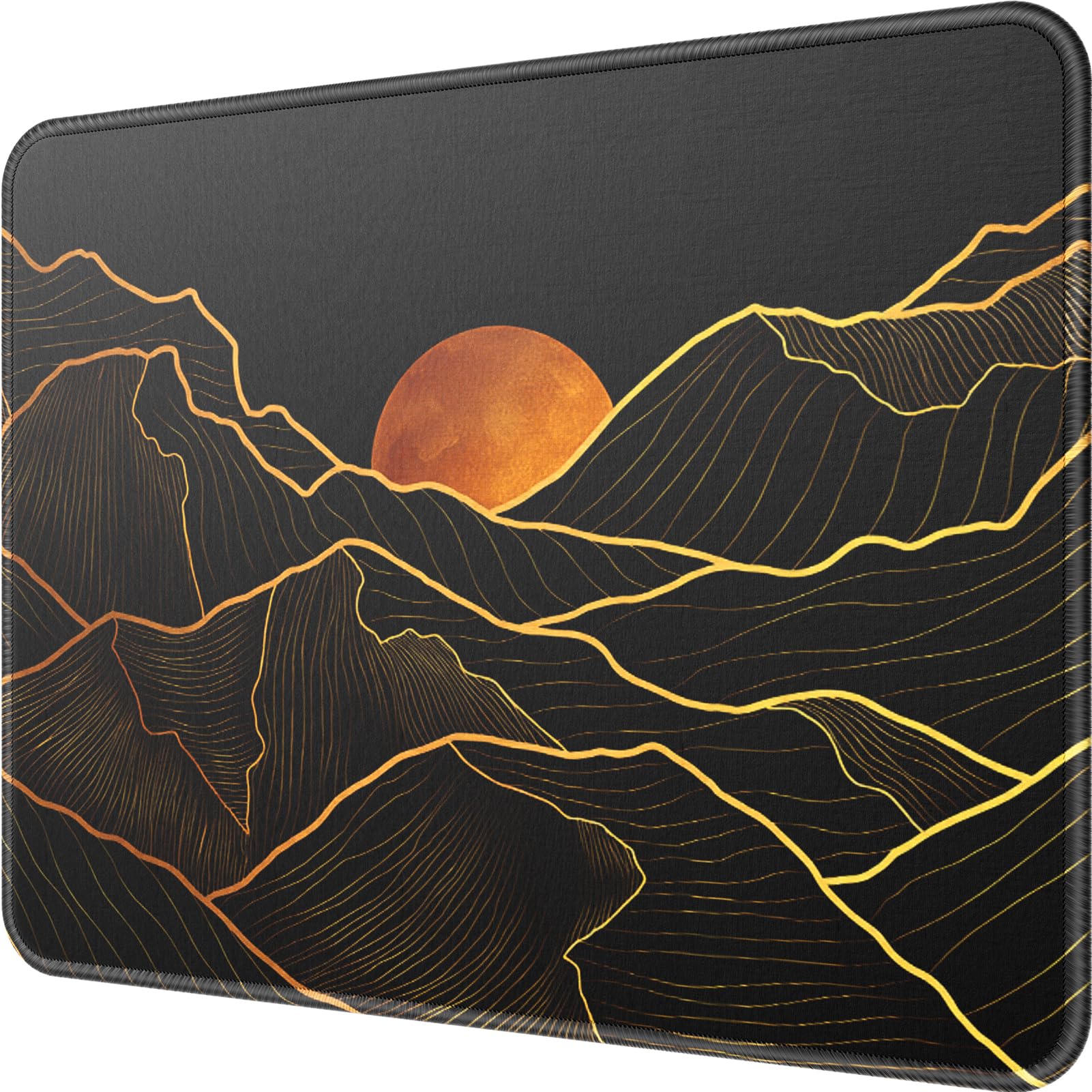 MROCO Waterproof Mouse Pad with Anti-Fray Stitching