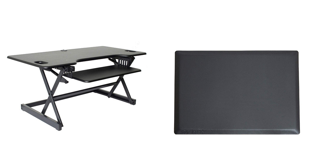 Rocelco 32" Height Adjustable Standing Desk Converter