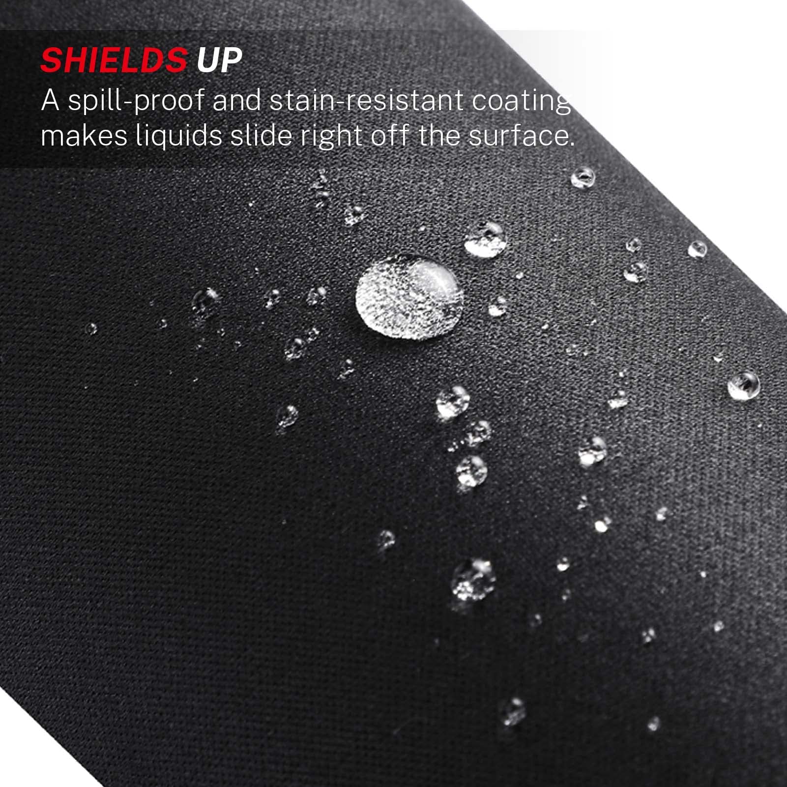 MROCO Waterproof Mouse Pad with Anti-Fray Stitching