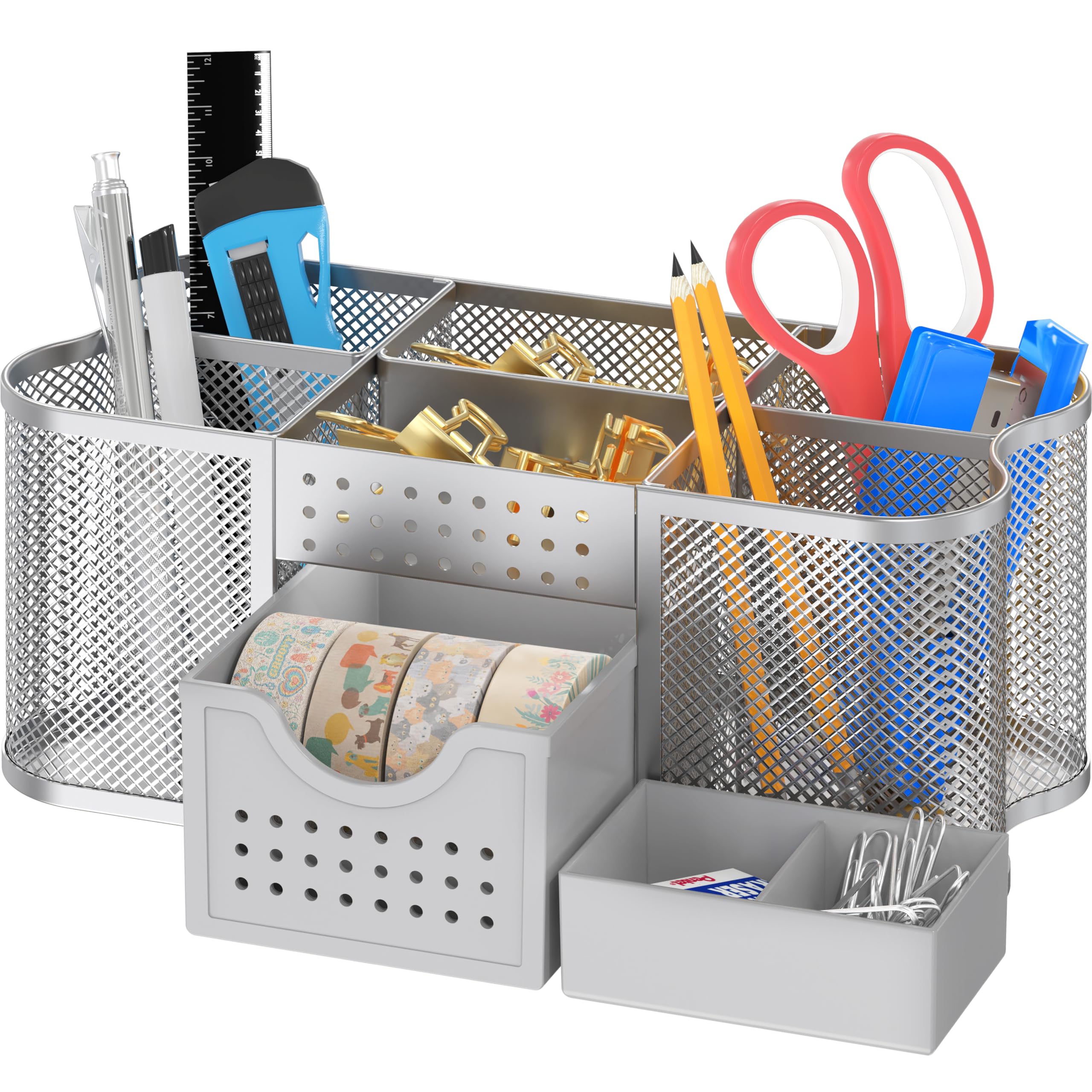 DecoBros Desktop Supplies Organizer Caddy for Office